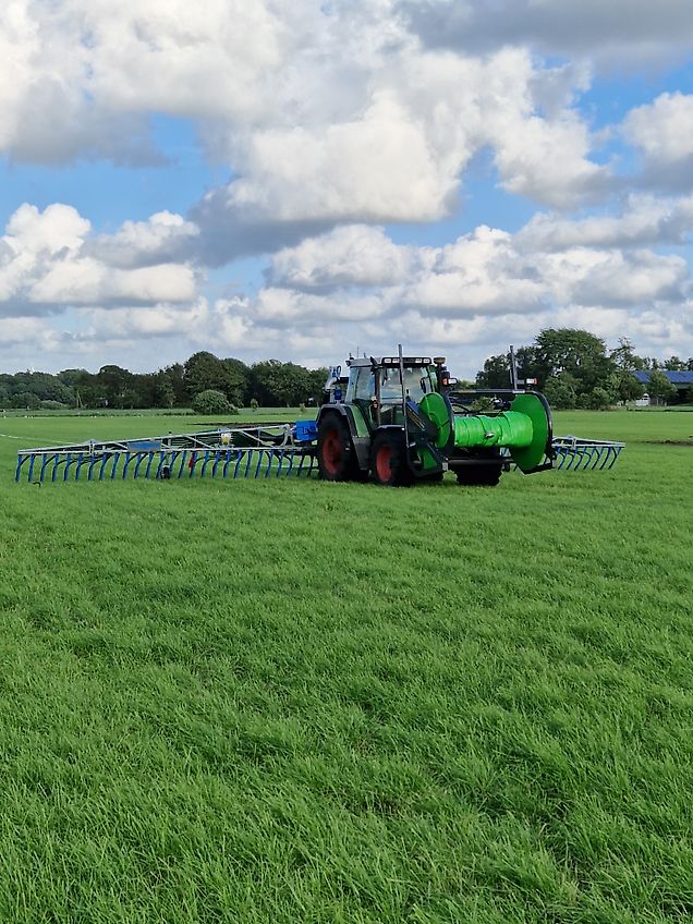 Verschlauchungstechnik Pumpstation ZW B 12000 Gülleverschlauchung Verschlauchung Güllepumpe Kreiselpumpe