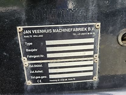 Veenhuis JVZK 23000 gronddumper (4x)