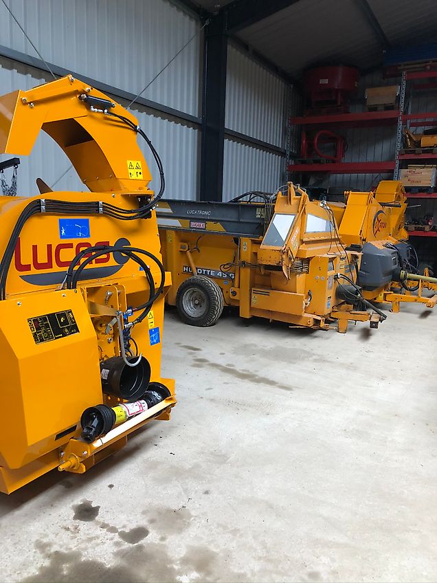 Lucas Raptor RUB Einstreugerät