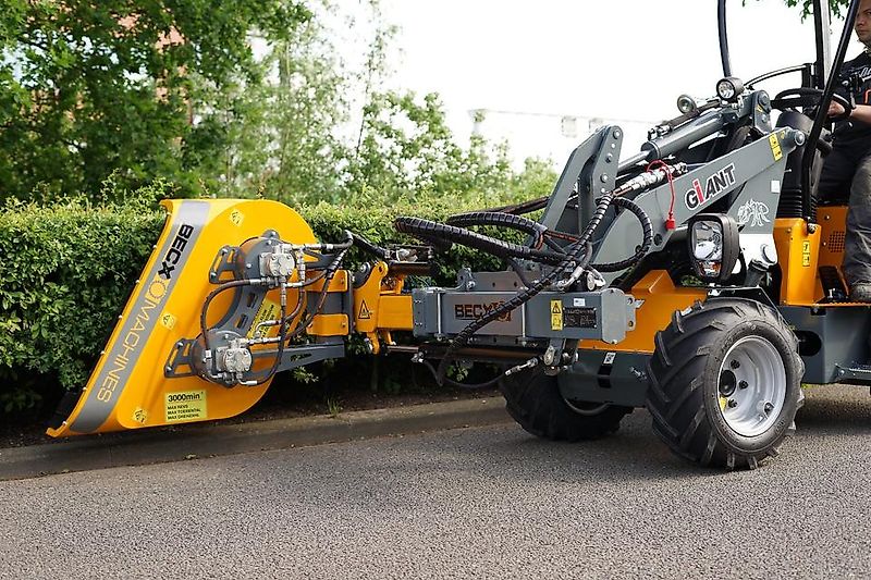 BECX Heckenschneider Heckenmulcher Heckenschere Baumsäge Astscher