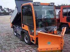 Multicar LEIBER Tiger Winter Fahrzeug Kabine Salzstreuer Kipper