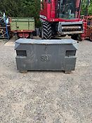 SGT schweres Frontgewicht, Stahl und Beton, ca. 2250 kg, integrierte Werkzeugbox