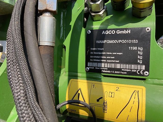 Fendt Slicer 310 FQ KC