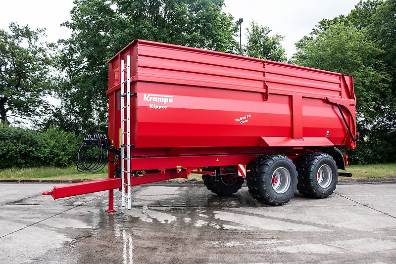 Krampe Big Body 750 Carrier (BB 750) 22 tons capacity, 35,2 m3, 60 cm extension, Made in Germany, premium trailer