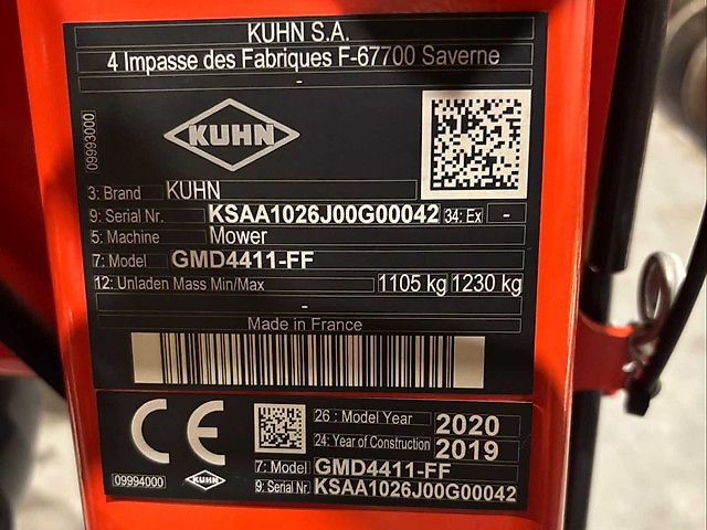 Kuhn GMD4411-FF