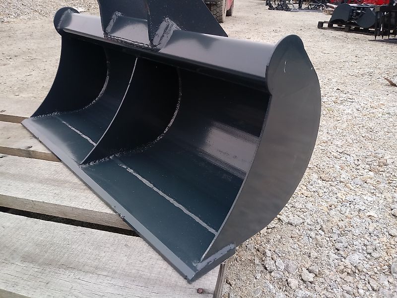 Löffel Baggerschaufel Grabenräumlöffel MS01 Baggerlöffel 1000 mm