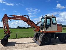 Atlas 1104 Graafmachine Mobiele Kraan