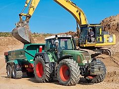 zu vermieten Farmtech Gravis 200 Mulde/ Erdmulde