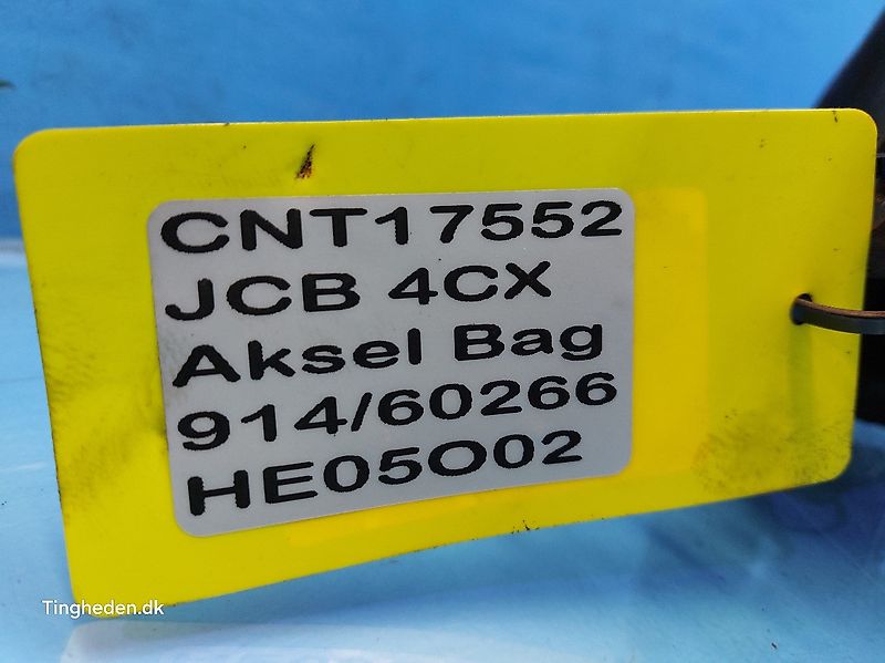 JCB 4CX (Spare part/Reservedel/Ersatzteil)