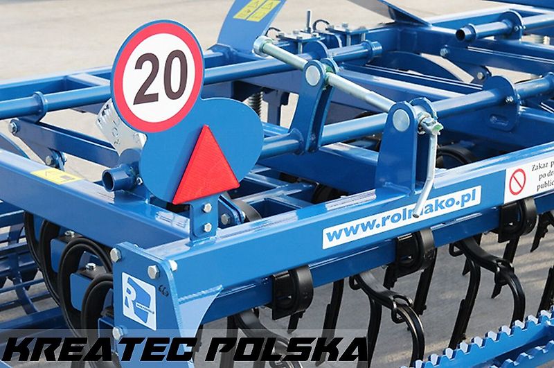 Rolmako Saatbettkombination kompakt U 684 mit Zinken SU, gehängte Version, Breiten von 2,5 m bis 6 m