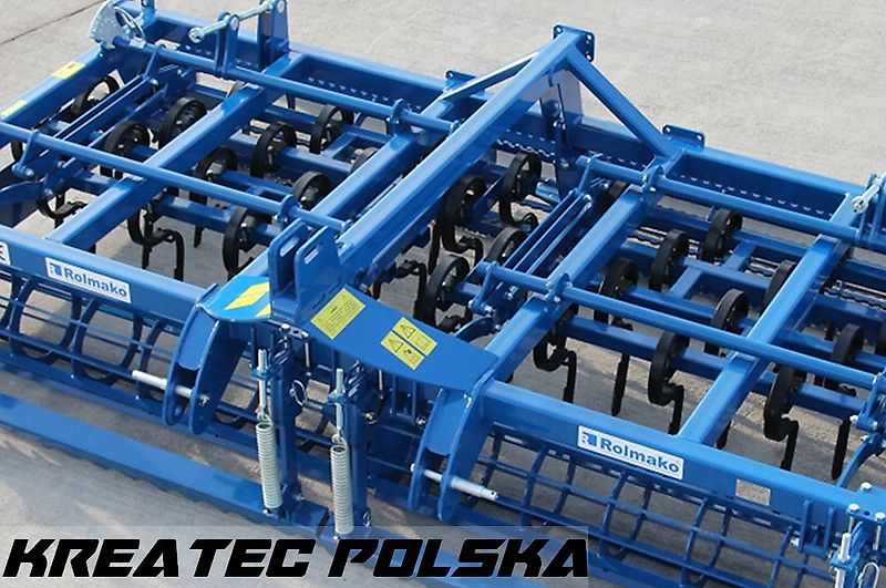 Rolmako Saatbettkombination kompakt U 684 mit Zinken SU, gehängte Version, Breiten von 2,5 m bis 6 m