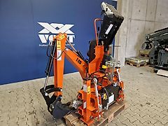 DIGGER BA 13 Heckbagger /Anbaubagger für Traktor inkl. Baggerschaufel-Lagergerät-