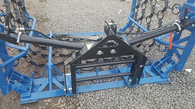 Top-Agro HaevyDuty AKTIONSPREIS Sehr ROBUSTE Wiesenegge 5m 4 Reihig Hydr. Klappbar Lackiert !!NEU!!