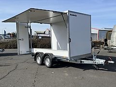 Brenderup Kofferanhänger mit Verkaufsklappe 2500 kg 3,5 m Koffer