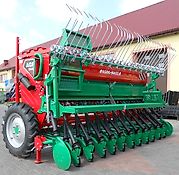 AGRO-MASZ Drillmaschine SR-300 / Seed drill/ Siewnik rzędowy SR-300 / Sembradora en línea SR-300