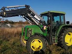 John Deere 6110 Frontader+ Druckluft