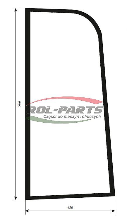 JCB Seitenfenster 827/30518