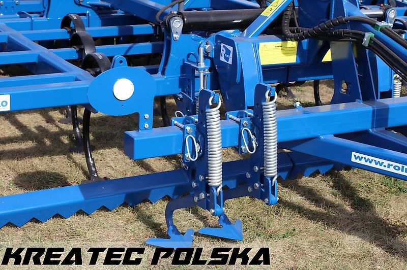 Rolmako Grubber universal / Universalgrubber U 497 halb-gehängte Version für Saatbettbereitung und Stoppelbearbeitung mit Zinken ST (Feder 90x13 mm) von 3 m bis 6 m