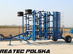 Rolmako Grubber universal / Universalgrubber U 497 halb-gehängte Version  für Saatbettbereitung  und Stoppelbearbeitung mit Zinken ST (Feder 90x13 mm) von 3 m bis 6 m