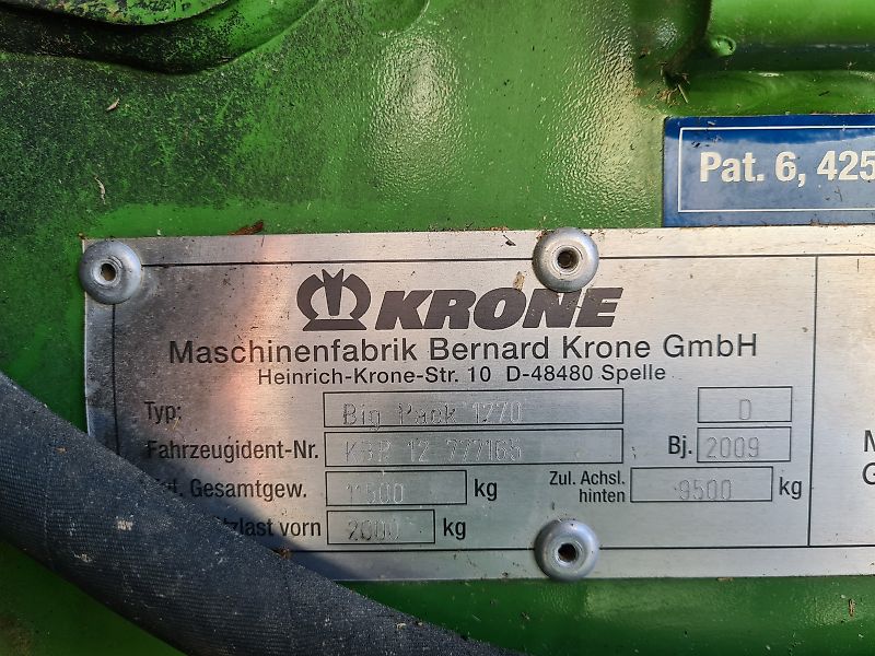 Krone Big Pack 1270 XC