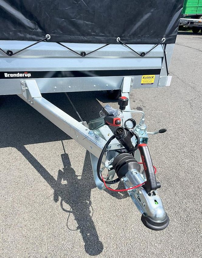 Brenderup Tieflader Anhänger 1205SB gebremst mit Plane 750kg