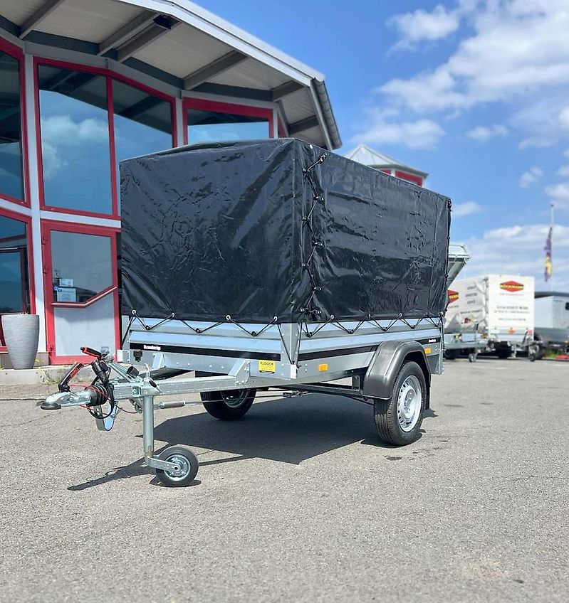 Brenderup Tieflader Anhänger 1205SB gebremst mit Plane 750kg