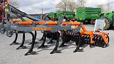 AgroXX TRIPLE-XC  3.0-10 ZINKEN GEFEDERT -- MULCHGRUBBER PREMIUM MIT DACHRINGWALZE--