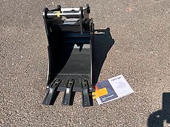 Tieflöffel Baggerklasse 1-1,8 t Rädlinger MS01 Baggerlöffel 30 cm