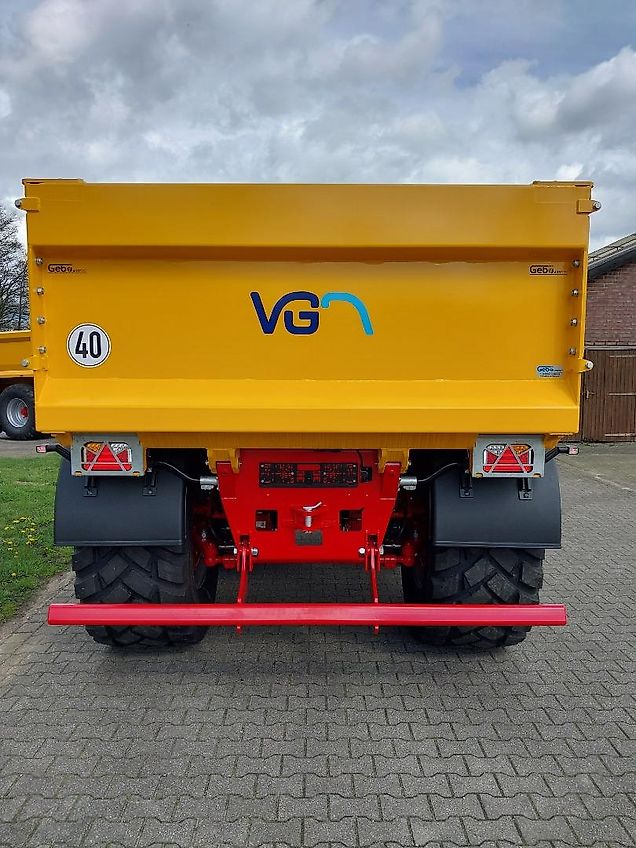 VGM Rocky 26 Tandem-Schwerlast-Muldenkipper, 24.000kg, Erdmulde