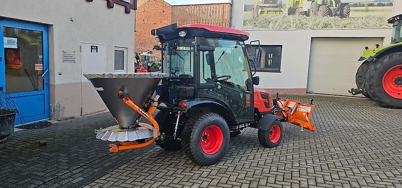 Kioti CX 2510 CH mit Klimaanlage, Frontzapfwelle, Hydrostat-Getriebe, Winterdienstpaket