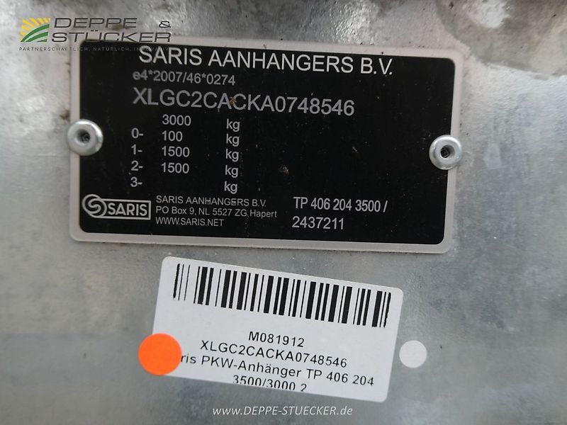 Saris TP 406 204 3500 2