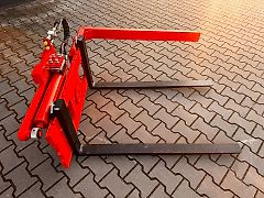 Kistendrehgerät Palettendrehgerät drehbare Palettengabel Drehgabe